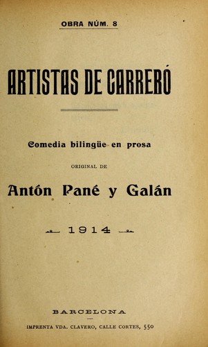 Artistas de carrero