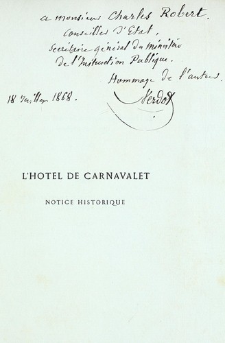L'hotel de Carnavalet