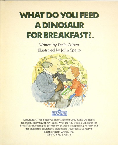 What Do You Feed a Dinosaur for Breakfast?