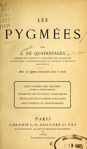 Les pygmées
