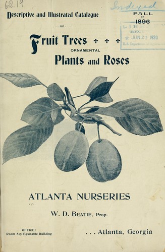 Descriptive and illustrated catalogue of fruit trees, ornamental plants and roses