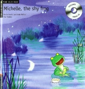 Michelle, the shy frog