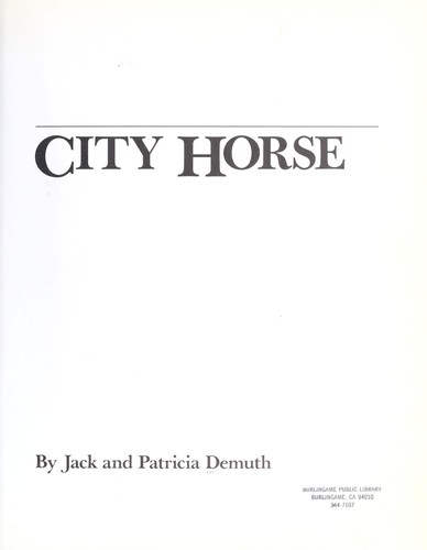 City horse