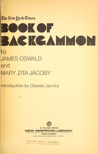 The New York times book of backgammon