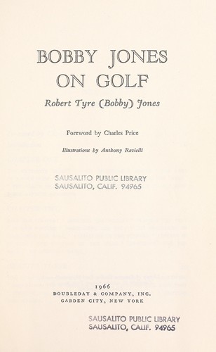 Bobby Jones on golf
