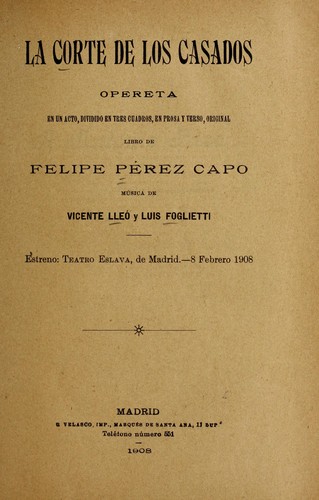 La corte de los casados