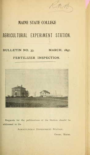 Fertilizer inspection