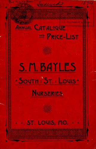 Annual catalogue and price list