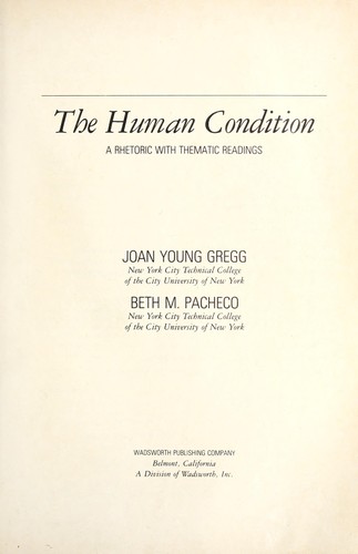 The human condition