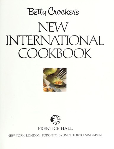 New international cookbook