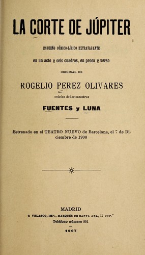 La corte de Ju piter