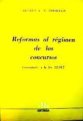 Reformas al régimen de los concursos