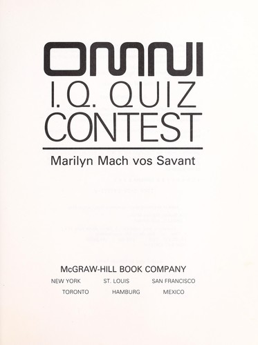 Omni I.Q. quiz contest