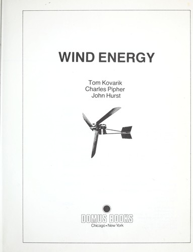 Wind energy