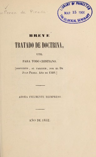 Breve tratado de doctrina