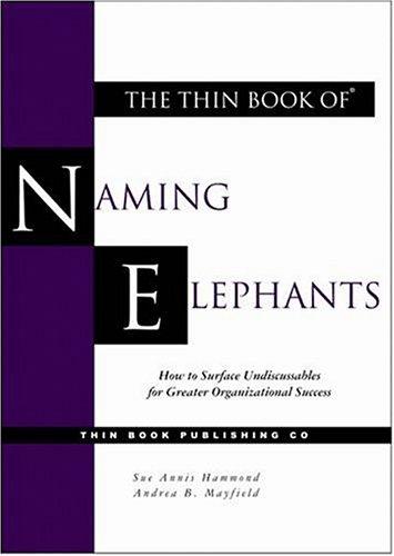 The thin book of naming elephants