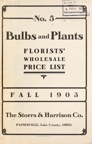 Bulbs and plants