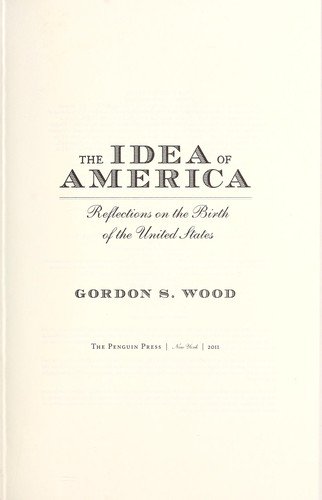 The idea of America