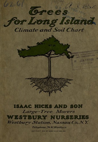 Westbury Nurseries and the Hicks patent tree-movers