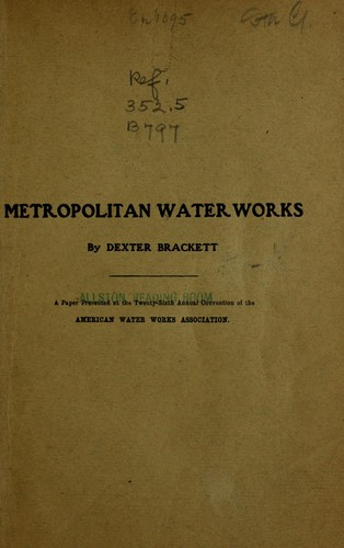 Metropolitan water works