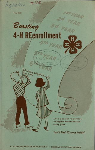 Boosting 4-H reenrollment
