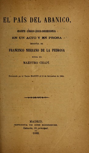El pai s del abanico
