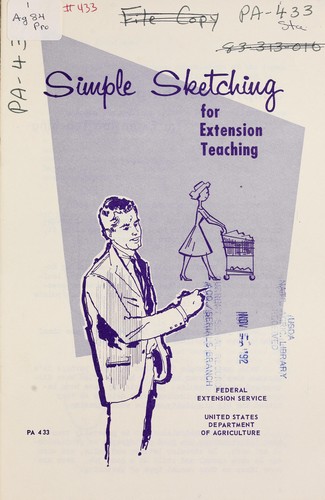 Simple sketching for extension teaching