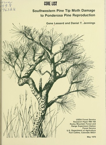 Southwestern pine tip moth damage to ponderosa pine reproduction
