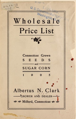 Wholesale price list