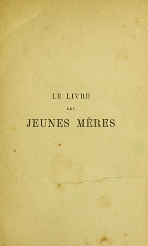 Le livre des jeunes m©·res