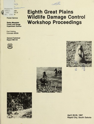Eighth Great Plains Wildlife Damage Control Workshop proceedings