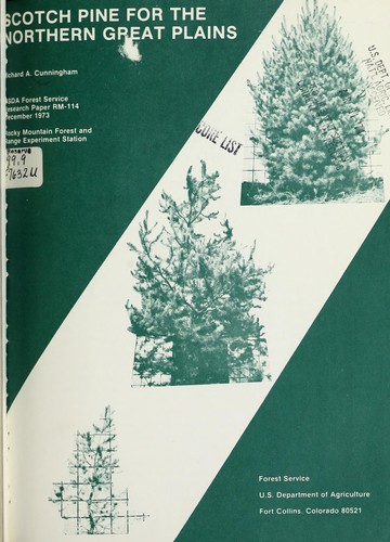 Scotch pine for the northern Great Plains
