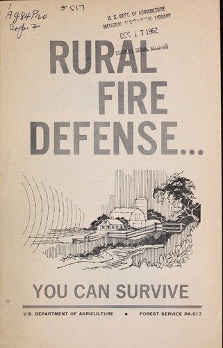 Rural fire defense