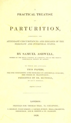 A practical treatise on parturition