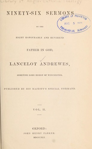 Ninety-six sermons