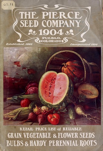 Retail list of seeds