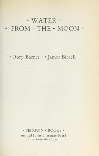 Water from the moon
