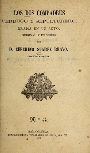 Los dos compadres, verdugo y sepulturero