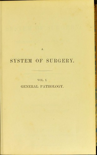 A system of surgery