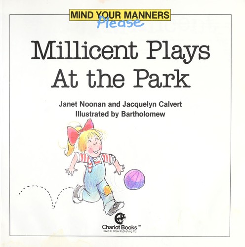 Millicent plays at the park