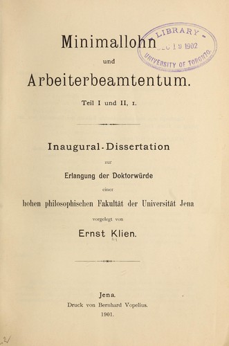 Minimallohn und Arbeiterbeamtentum