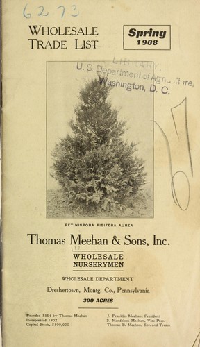 Wholesale trade list