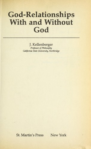 God-relationships with and without God