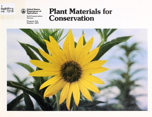 Plant materials for conservation