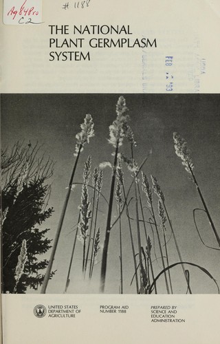 The national plant germplasm system