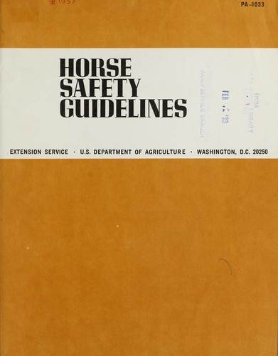 Horse safety guidelines