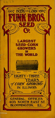 Book on corn 1907