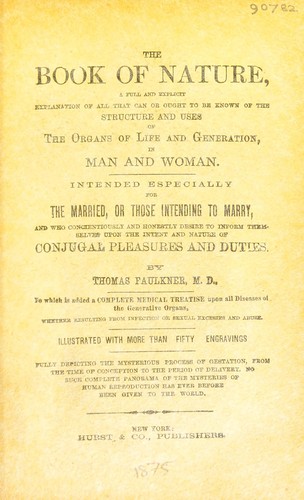 The book of nature