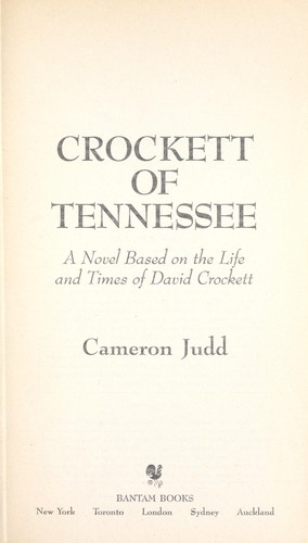 Crockett of Tennessee