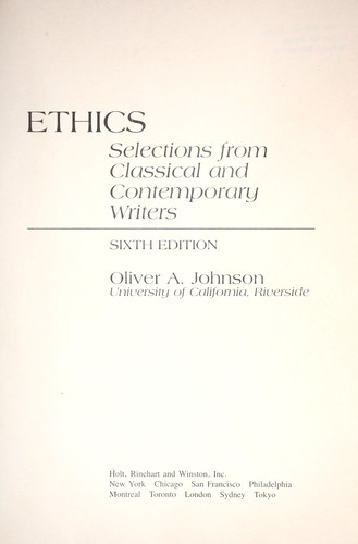 Johnson Ethics